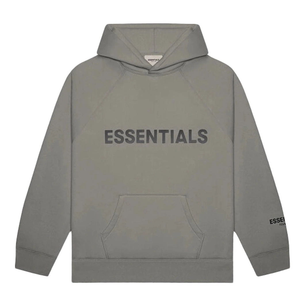 Fear of God Essentials Pullover Hoodie Gray Flannel/Charcoal - Hoodie - Fear of God Essentials