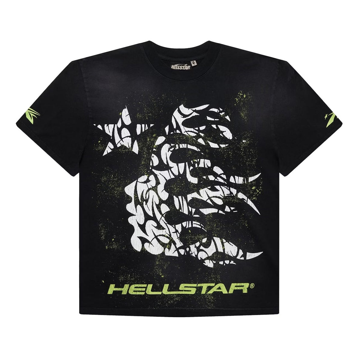 Hellstar Thorn T-Shirt Green - T-shirt - Hellstar