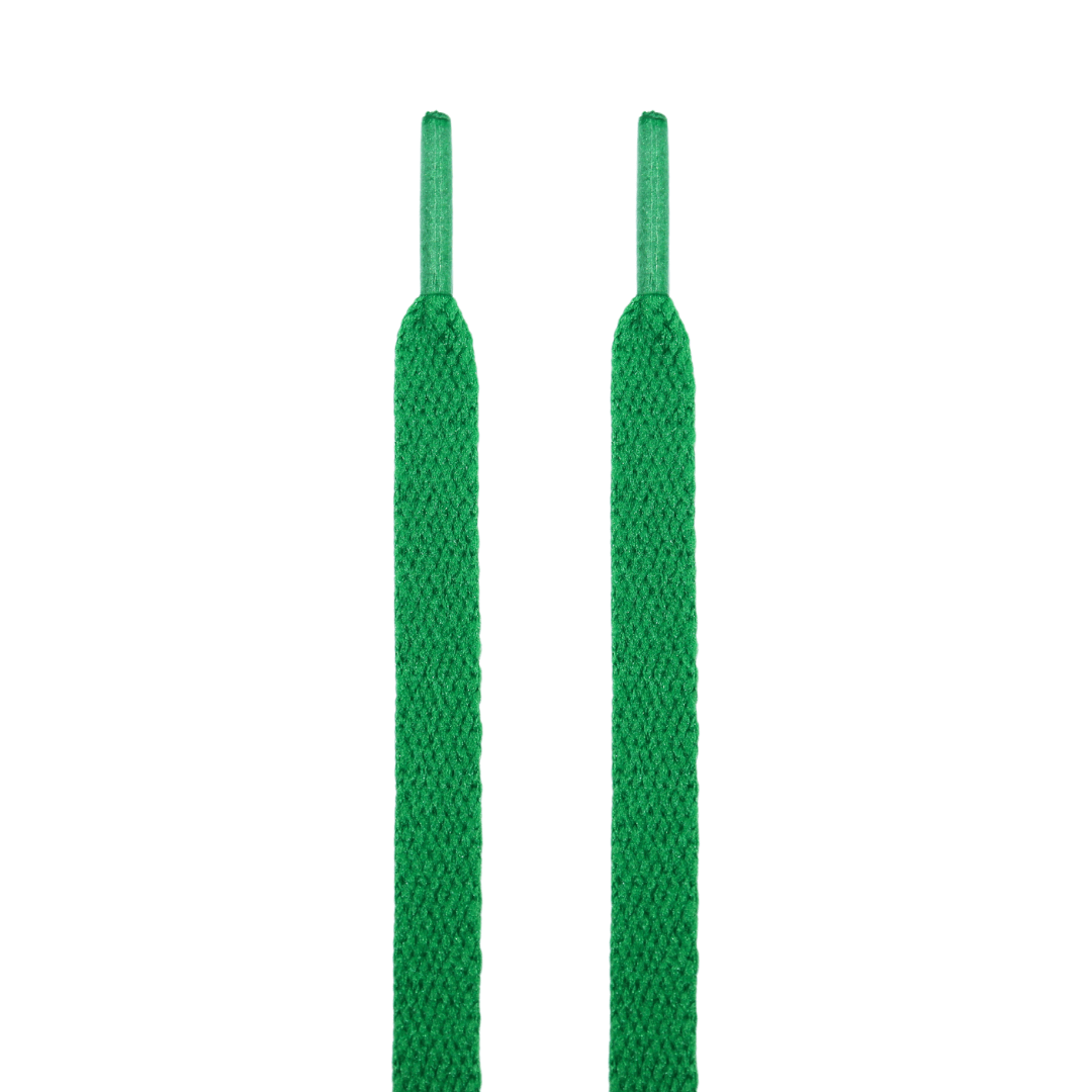 Forest Green Jordan Flat Shoelaces - Air Jordan