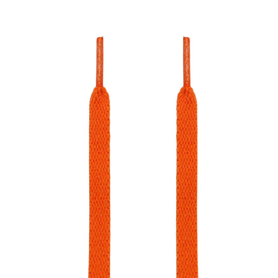 Starfish Orange Jordan Flat Shoelaces - Air Jordan