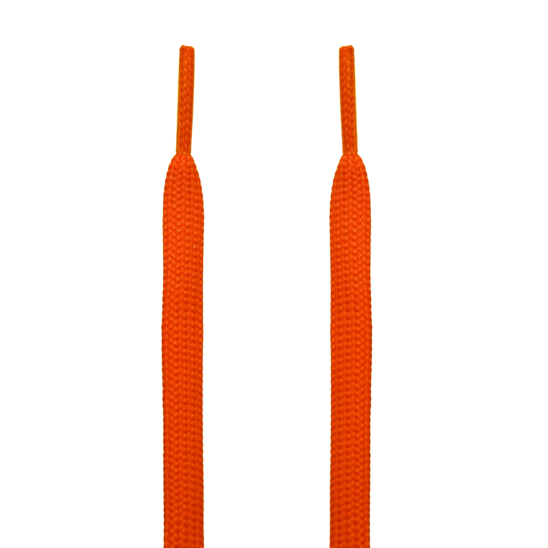 Neon Orange SB Dunk Oval Shoelaces