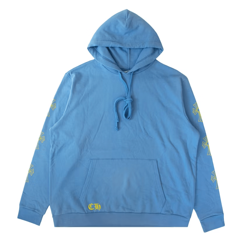 Chrome Hearts x Drake Girls Love Chrome Hoodie 'Light Blue' - Hoodie - Chrome Hearts