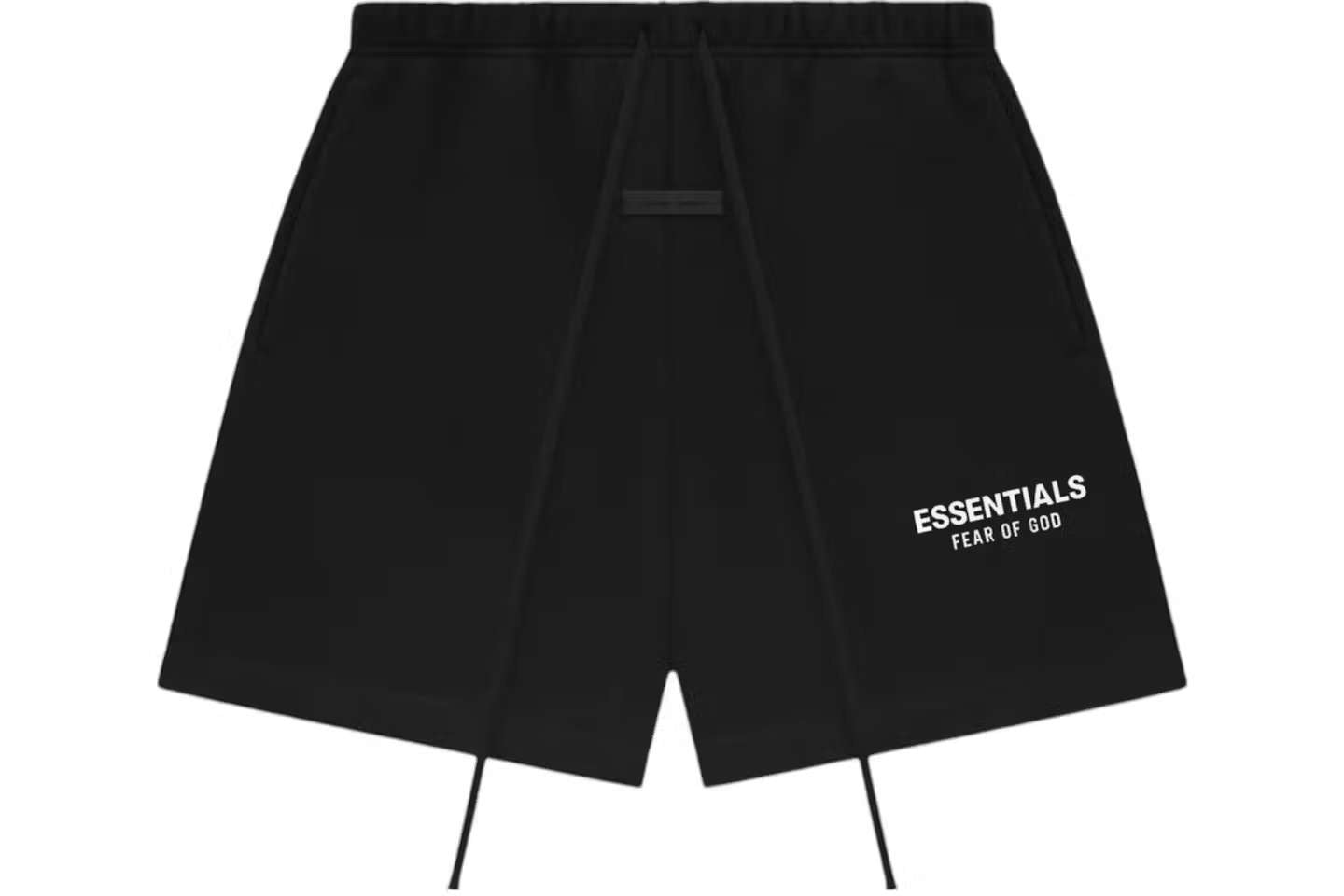 Fear of God Essentials Sweatshort Jet Black - Shorts - Fear of God Essentials