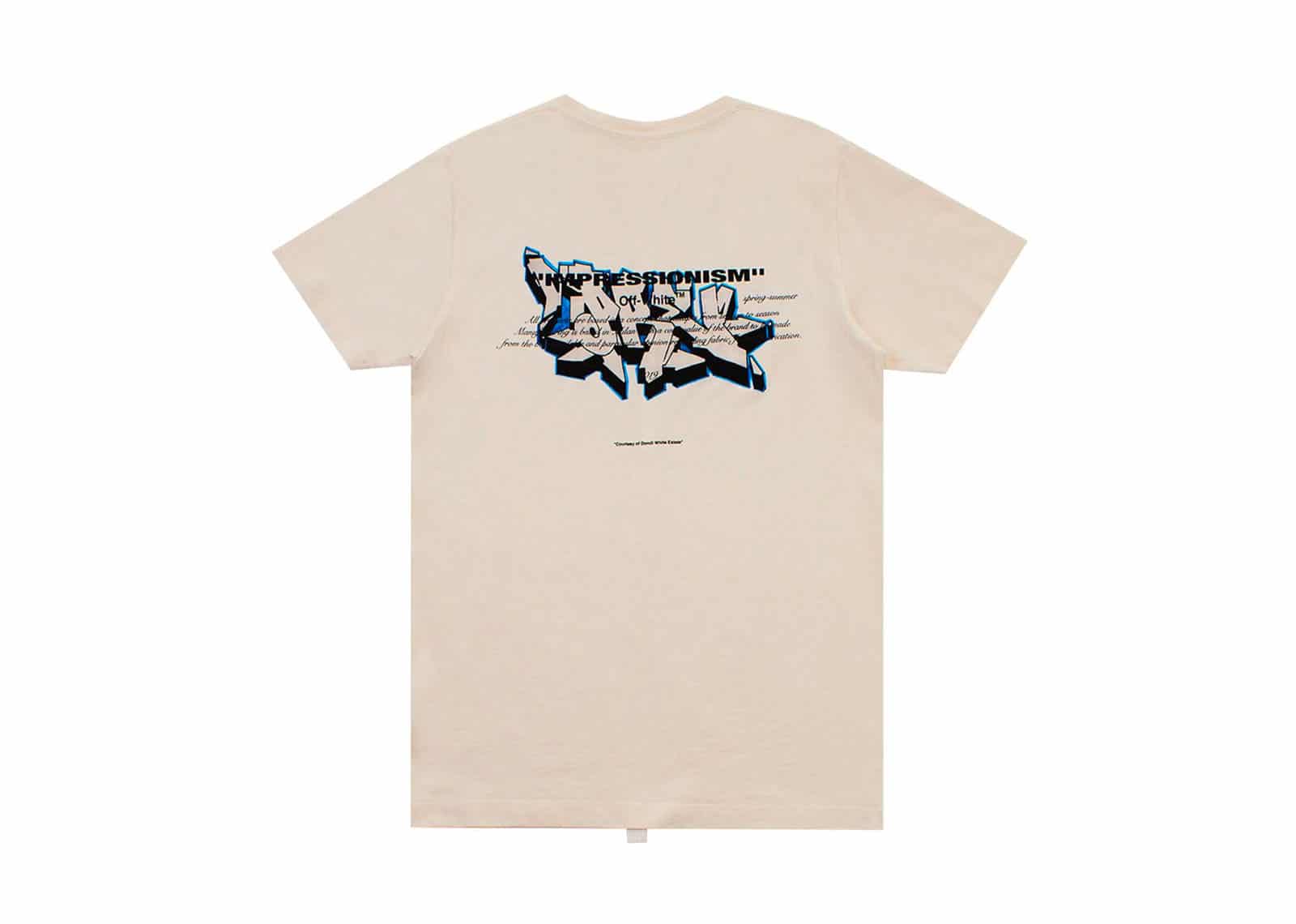 Off White Dondi Graffiti Off White Tee - T-shirt - OFF - WHITE