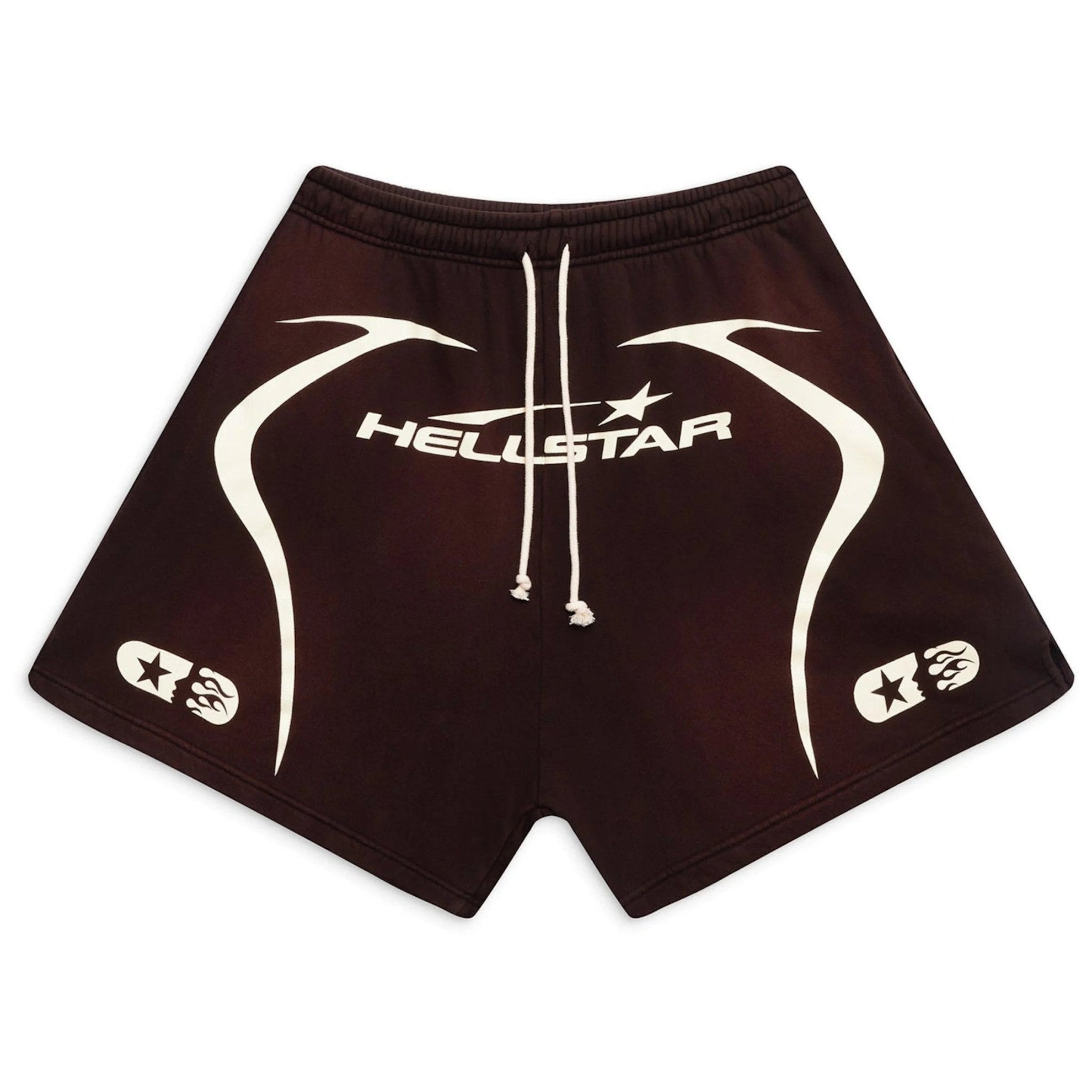 Hellstar Warm Up Shorts Brown - Hellstar