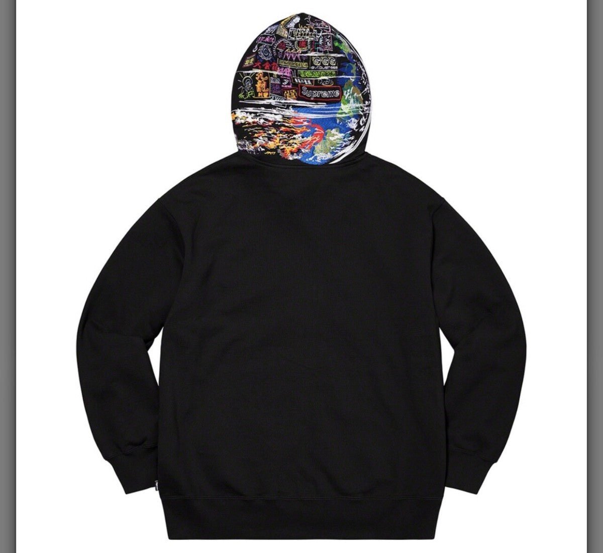 Supreme Globe Zip Up Hooded Sweatshirt - Hoodie - Supreme