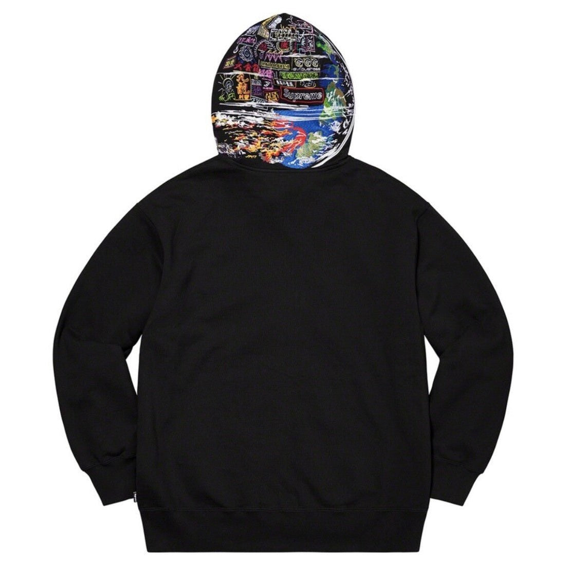 Supreme Globe Zip Up Hooded Sweatshirt - Hoodie - Supreme