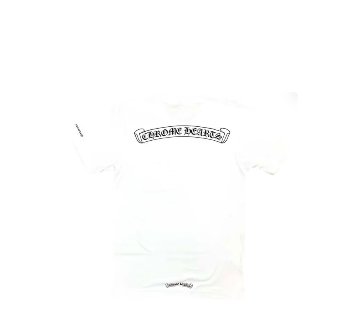 Chrome Hearts Scroll Logo Pocket T-shirt