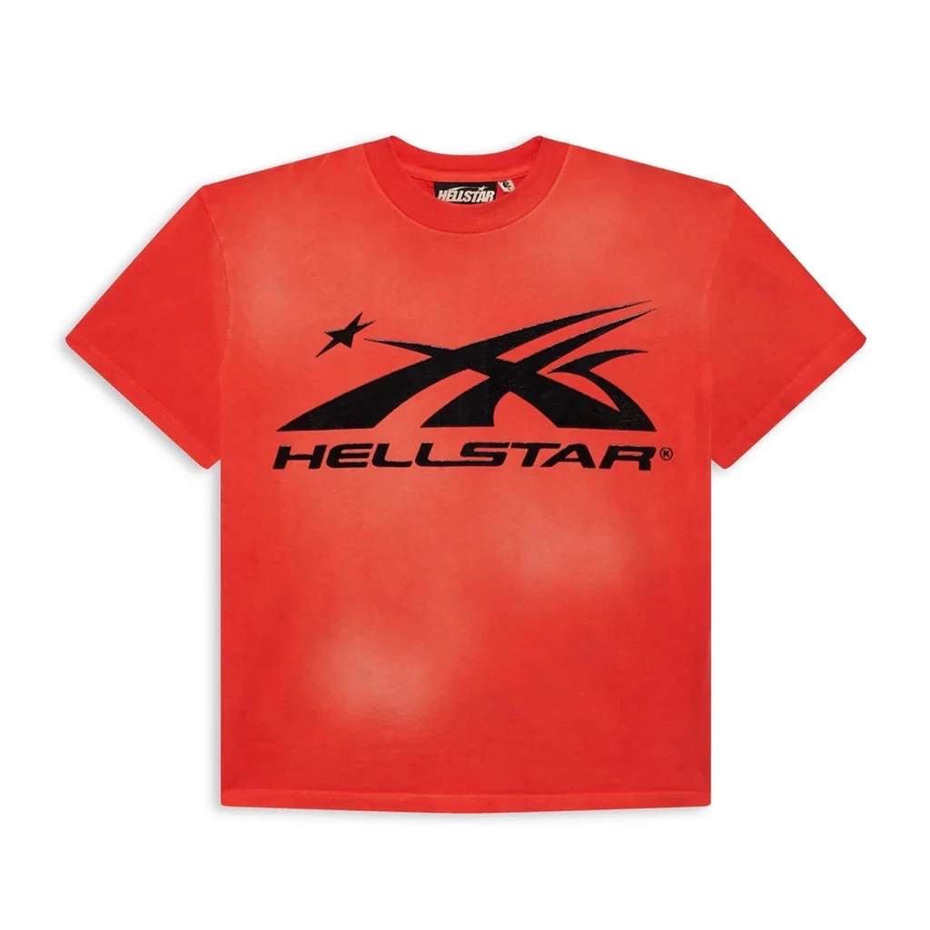 Hellstar Sports Logo T-Shirt 'Red' - T-shirt - Hellstar