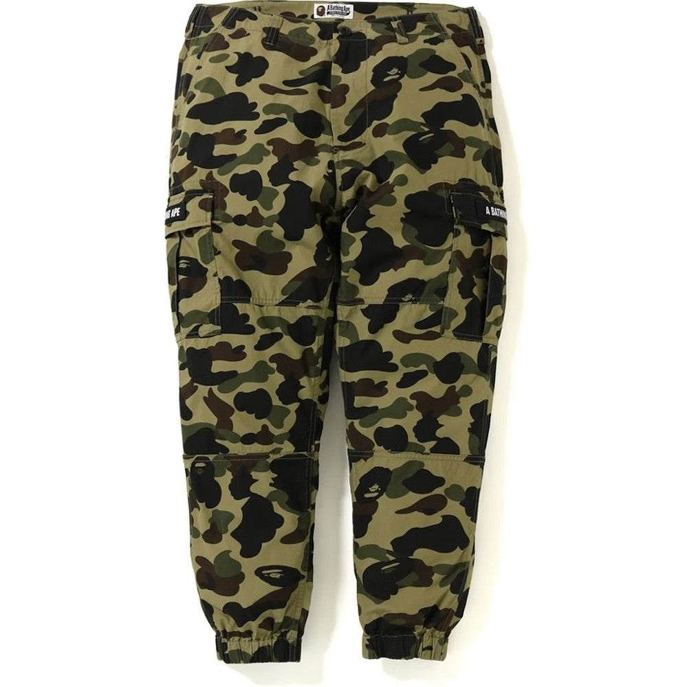 BAPE 1st Camo Slim 6 Pocket Jogger Pants Green - Jogger Pants - BAPE