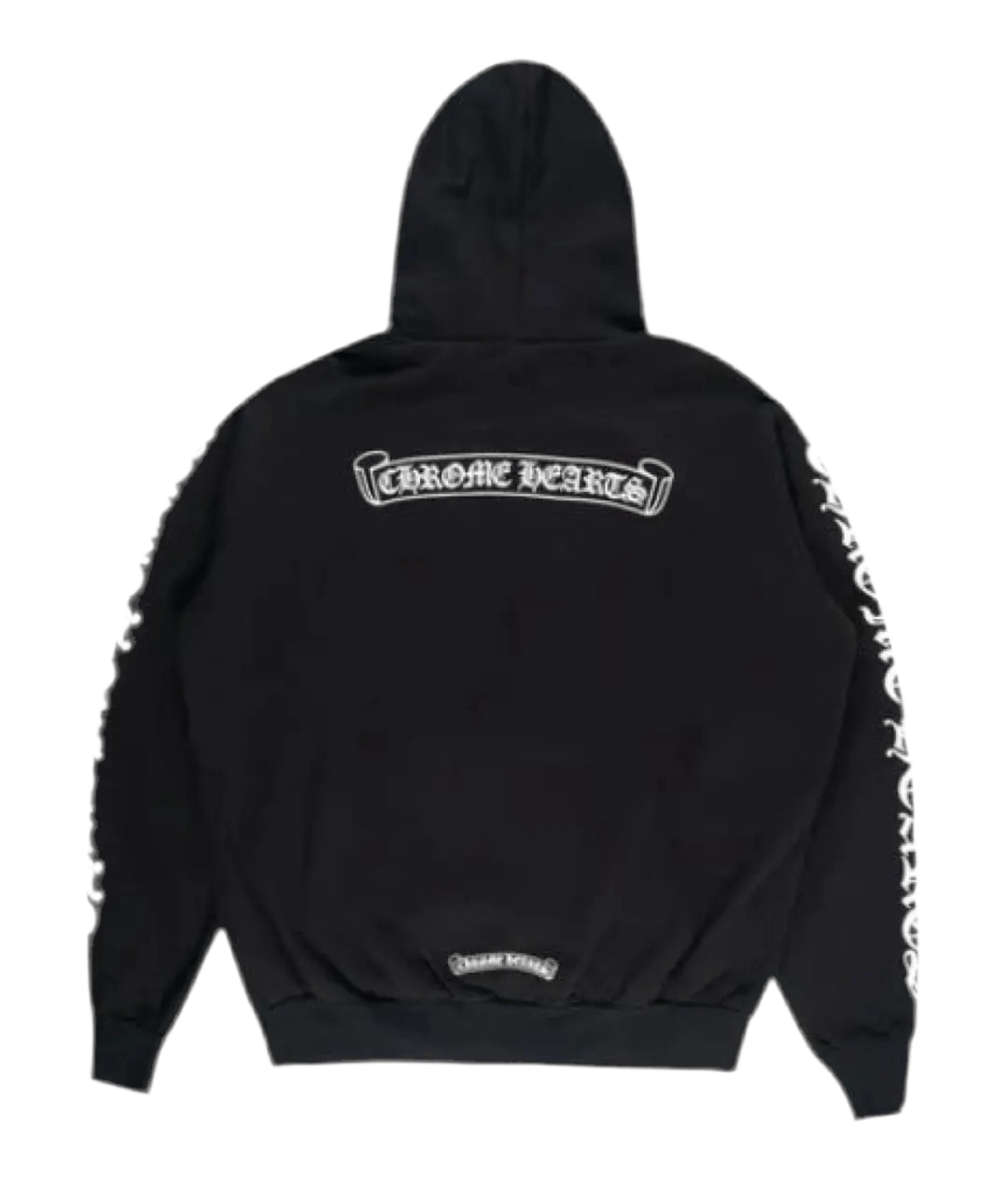 Chrome Hearts Script Logo Hoodie 'Black'