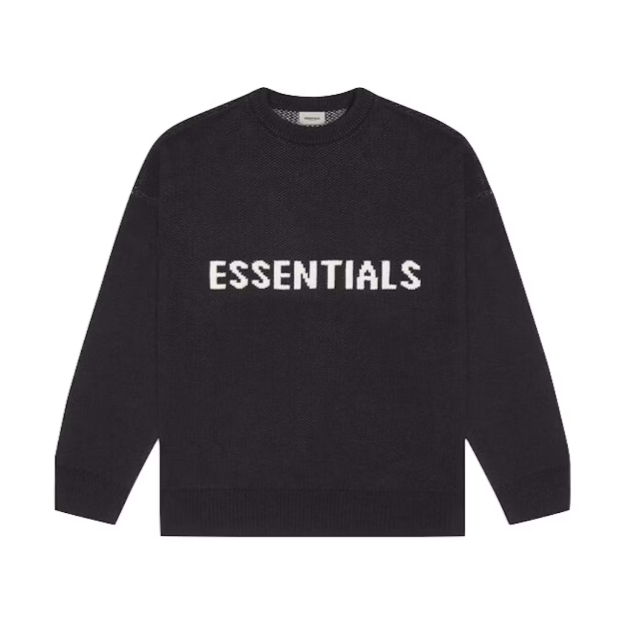 Fear of God Essentials Knit Sweater Dark Slate/Stretch Limo/Black - Sweatshirt - Fear of God Essentials