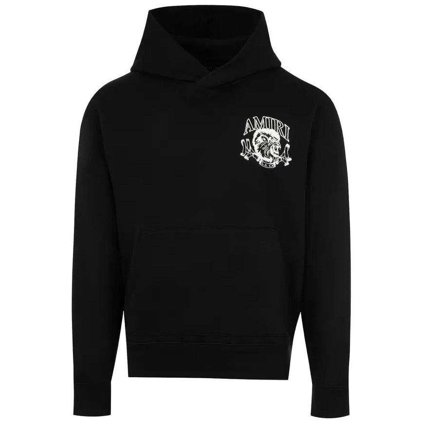 Amiri Lion Outline Hoodie 'Black'