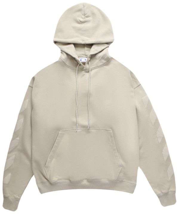 Off - White Rubber Arrow Skate Hoodie 'Abbey Stone' - OFF - WHITE