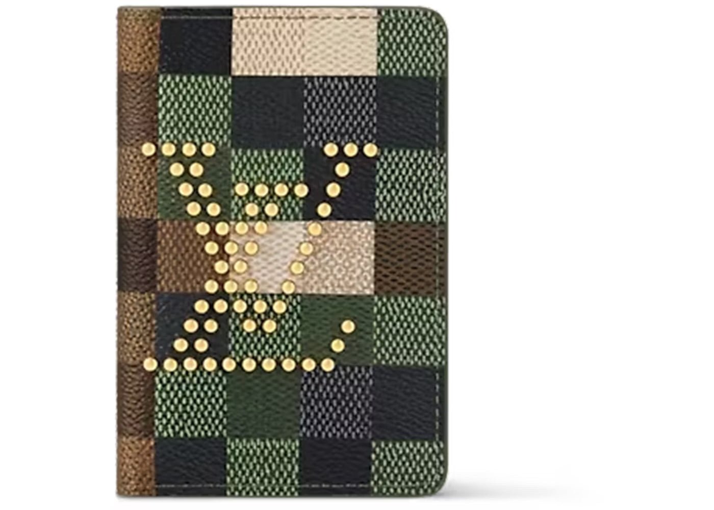 Louis Vuitton Pocket Organizer Damoflage Green Damoflage Damier