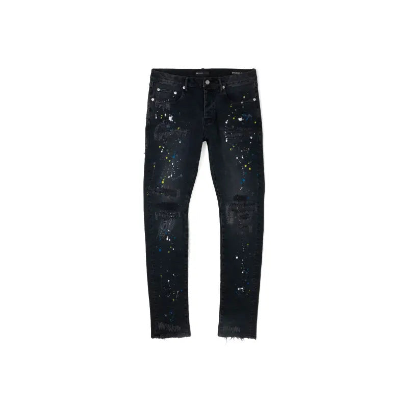 Purple Denim P001 Black Reflective with Paint