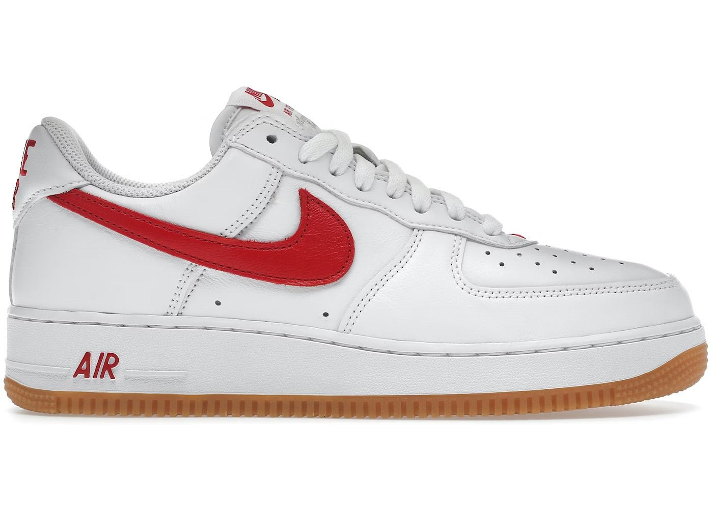 Nike Air Force 1 '07 Low Color of the Month University Red Gum - Sneaker - Nike