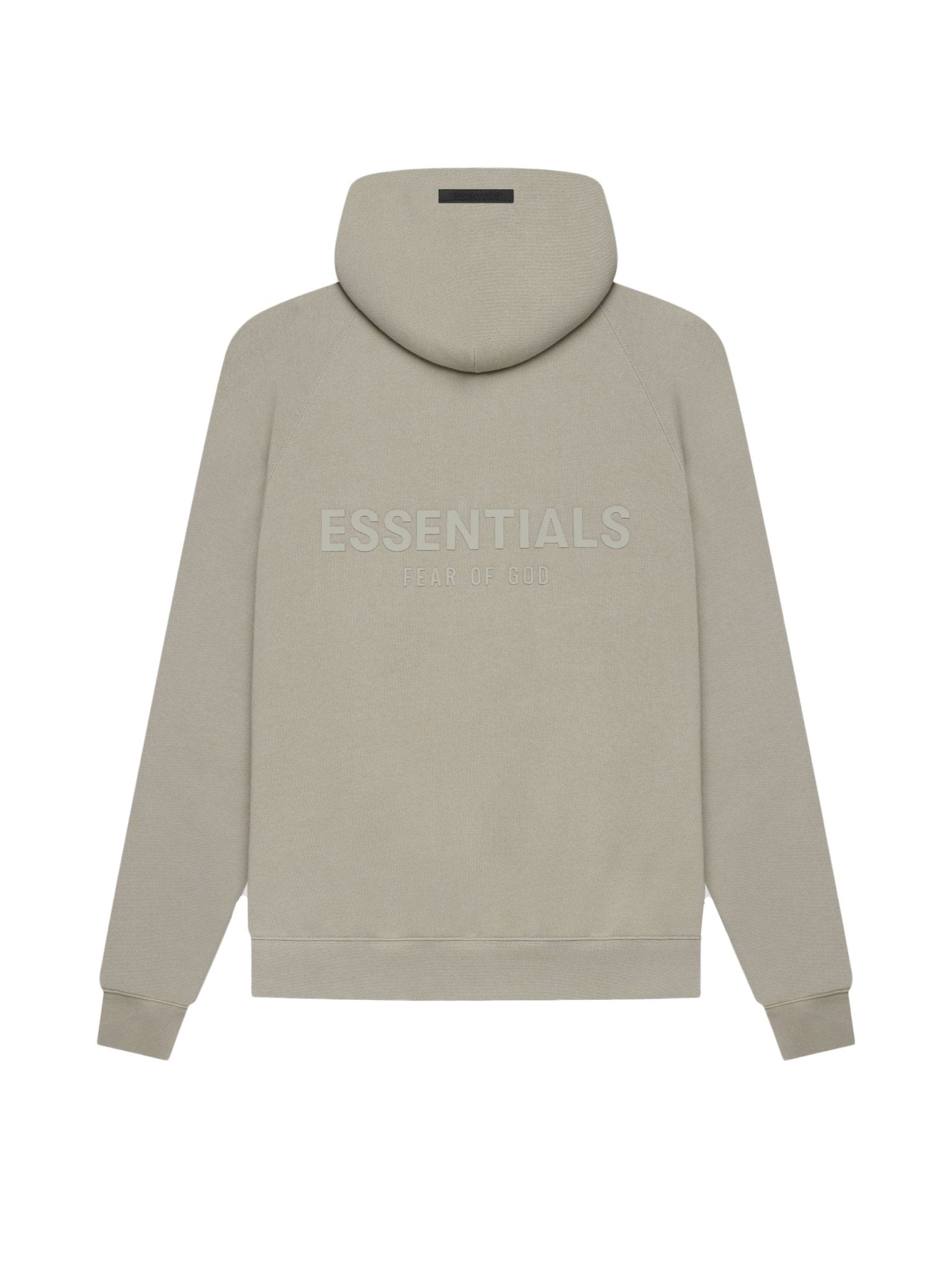 Fear of God Essentials Pull - Over Hoodie (SS21) Moss/Goat - Hoodie - Fear of God Essentials