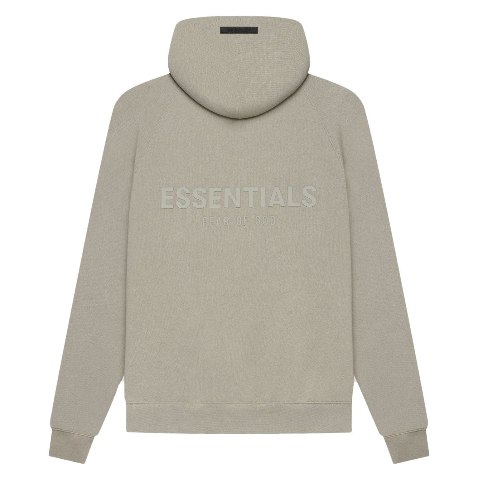 Fear of God Essentials Pull - Over Hoodie (SS21) Moss/Goat - Hoodie - Fear of God Essentials