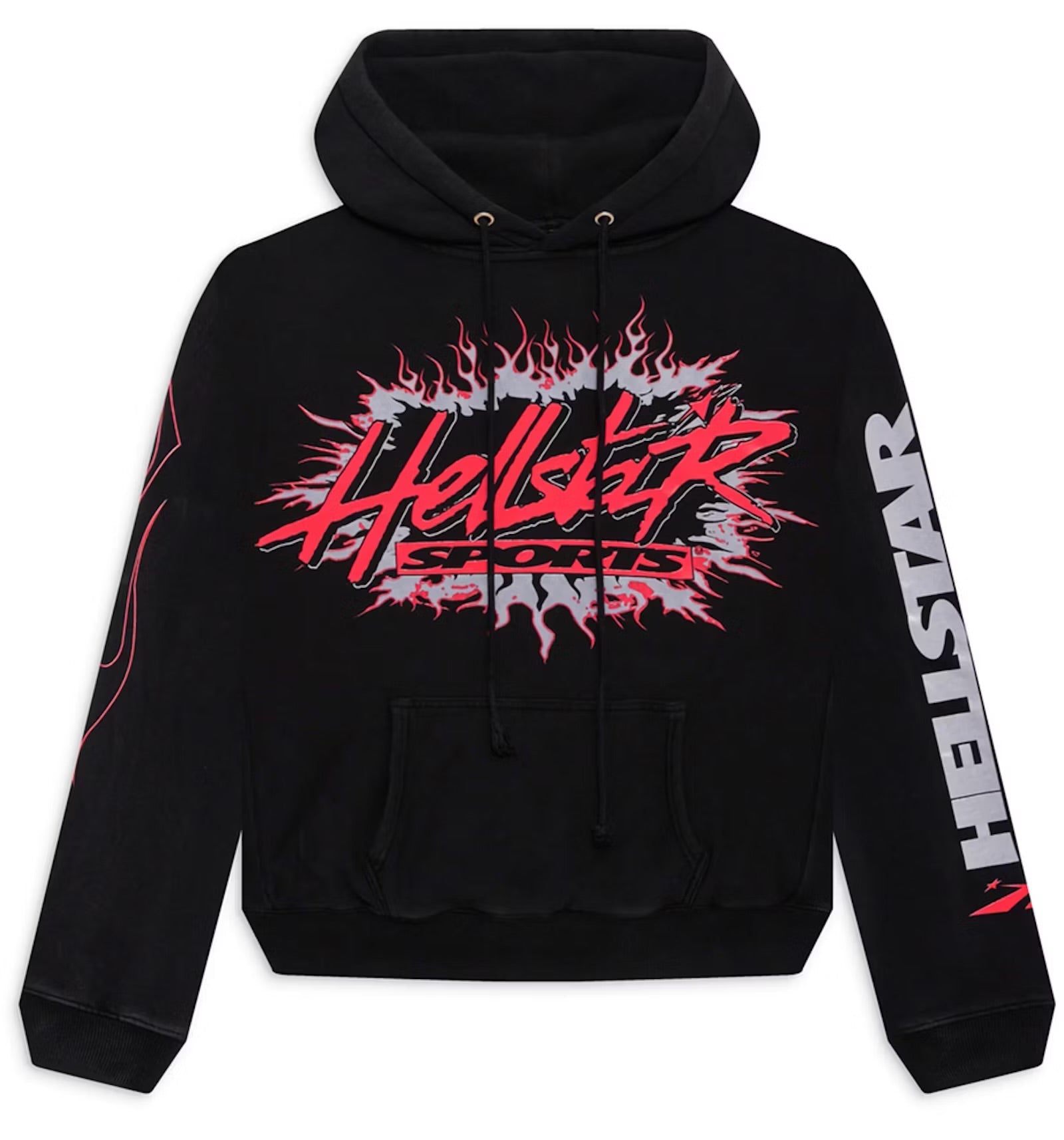 Hellstar Sports Future Flame Hoodie Black - Hoodie - Hellstar