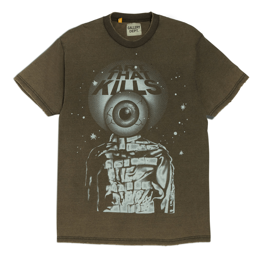 Gallery Dept. ATK Rod T-Shirt 'Faded Black' - T-shirt - Gallery Dept.