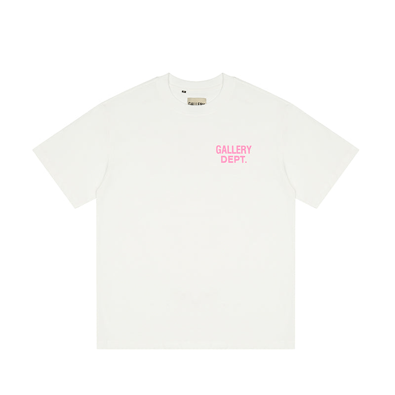 Gallery Dept. Vintage Souvenir Tee 'White/Pink' - T-shirt - Gallery Dept.
