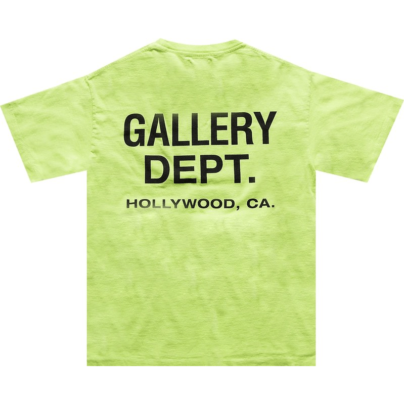 Gallery Dept. Vintage Souvenir Tee 'Lime Green' - T-shirt - Gallery Dept.