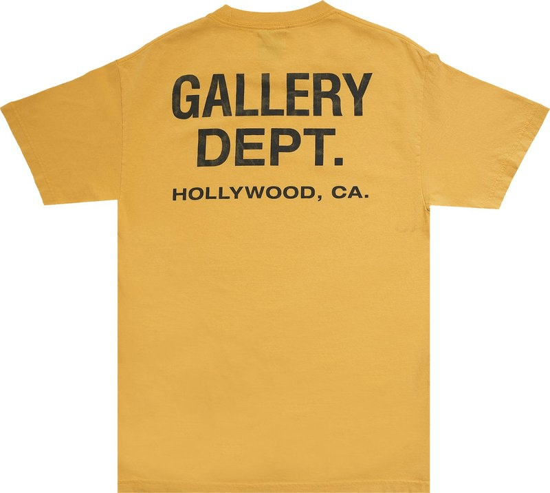 Gallery Dept. Vintage Souvenir Tee 'Yellow' - T-shirt - Gallery Dept.