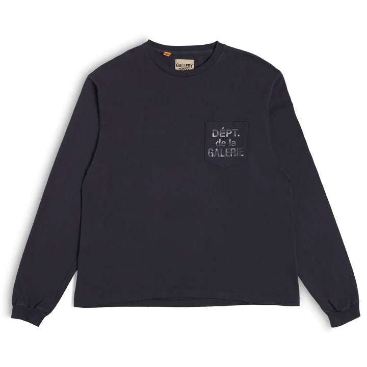 Gallery Dept. French Logo Pocket L/S T-shirt - Longsleeves - Gallery Dept.