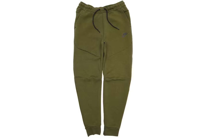 Nike Sportswear Tech Fleece Pant Olive Green - Kulture Klash