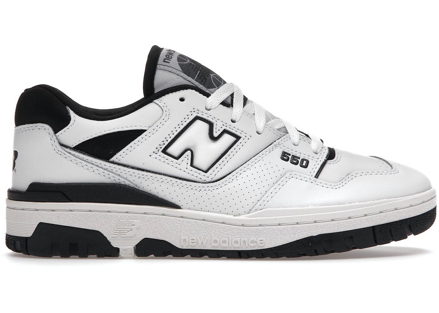 New Balance 550 White Black - New Balance