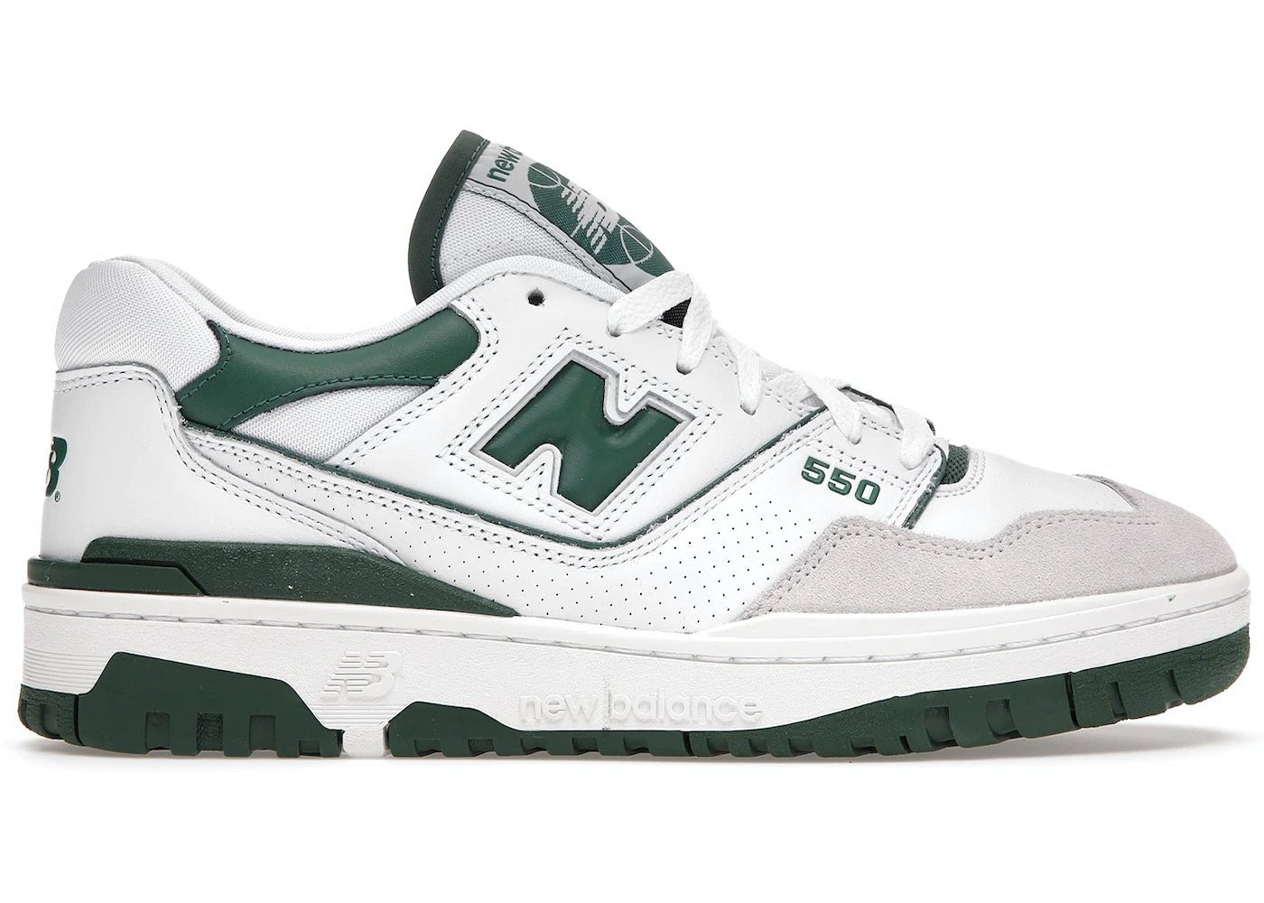 New Balance 550 White Green - New Balance