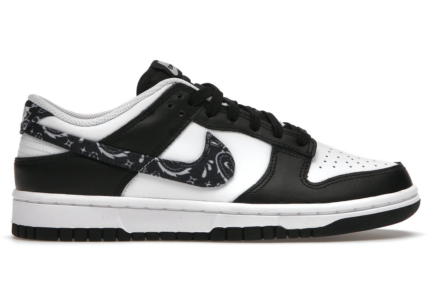 Nike Dunk Low Essential Paisley Pack Black (Women's) - Size 5w - Nike