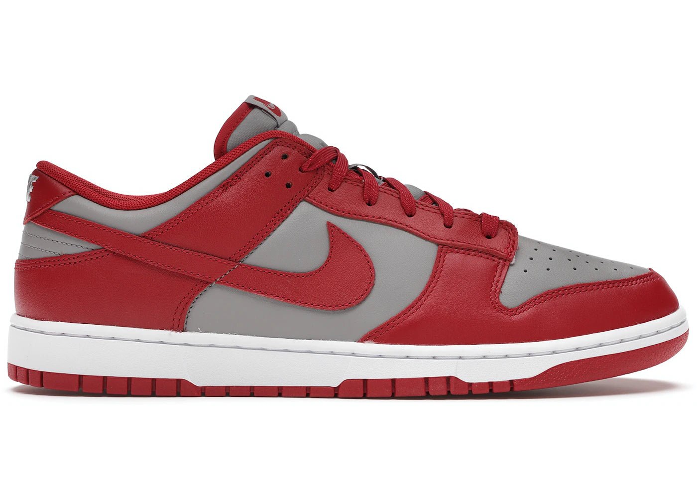 Nike Dunk Low Retro Medium Grey Varsity Red UNLV (2021) - Nike