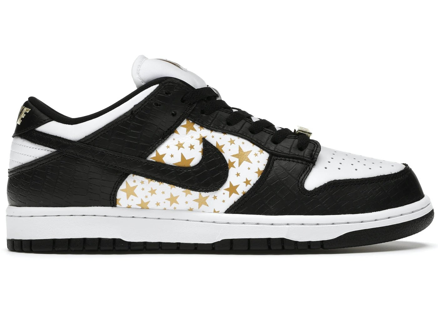 Nike SB Dunk Low Supreme Stars Black (2021) - Nike