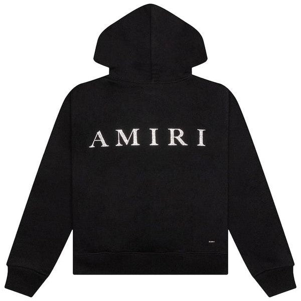Amiri Crystal Embellished Ma Hoodie 'Black' - Hoodie - Amiri