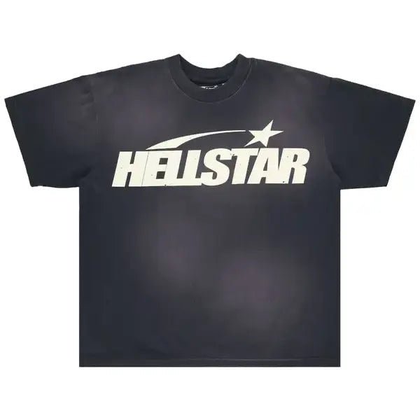 Hellstar Classic T-Shirt Black / White - T-shirt - Hellstar