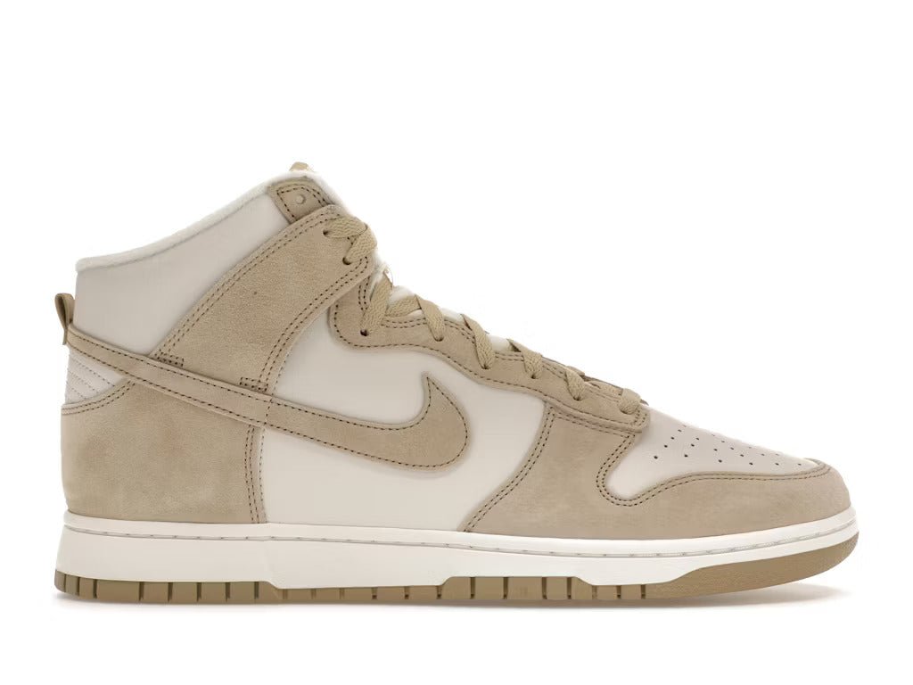 Nike Dunk High Tan Suede White - Nike