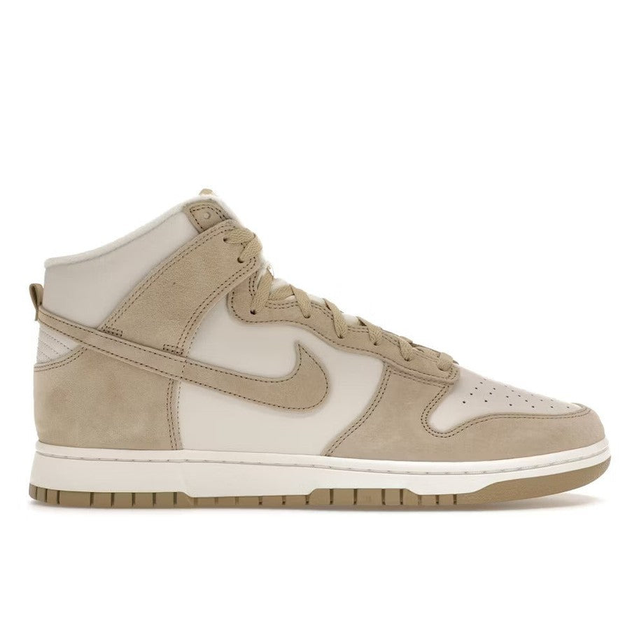 Nike Dunk High Tan Suede White - Nike