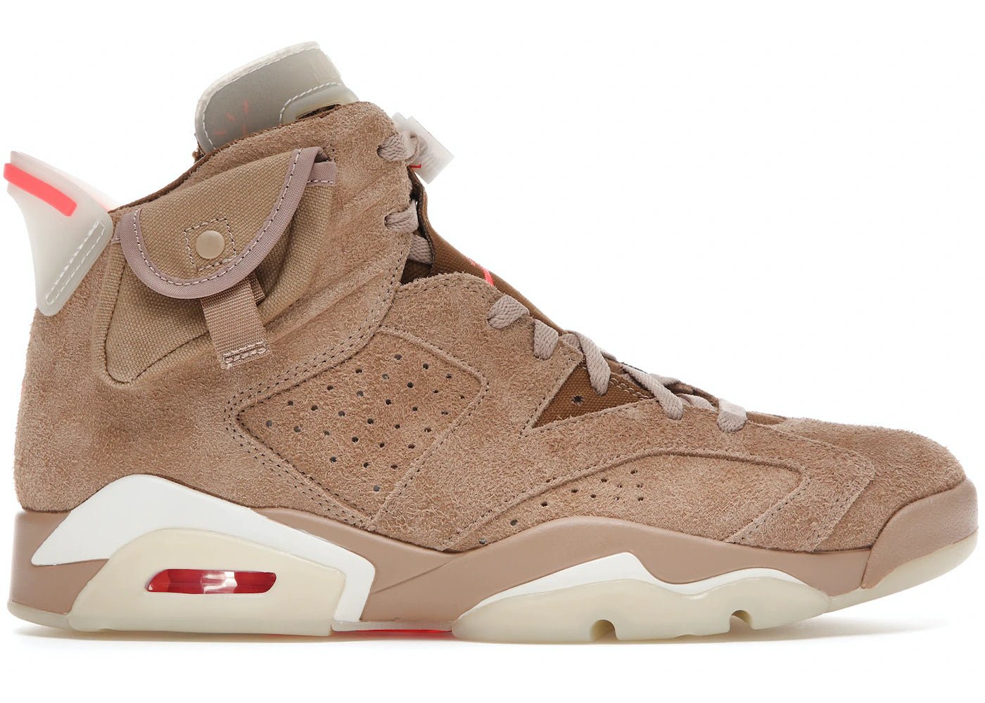 Jordan 6 Retro Travis Scott British Khaki - Air Jordan
