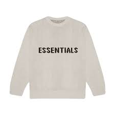 Fear of God Essentials Knit Sweater Moss - Sweatshirt - Fear of God Essentials