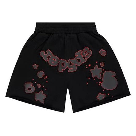 Sp5der Beluga Outline Sweatshorts Black Men’s - Shorts - Sp5der