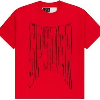 Sp5der Diffused Collegiate Tee - T-shirt - Sp5der