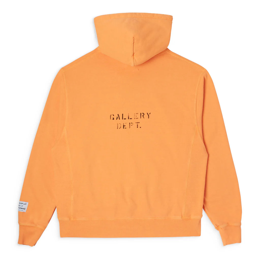 Gallery Dept. Logo Hoodie Flo Orange