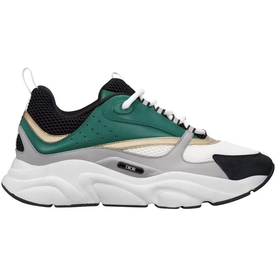 Dior B22 White Green Calfskin - Dior