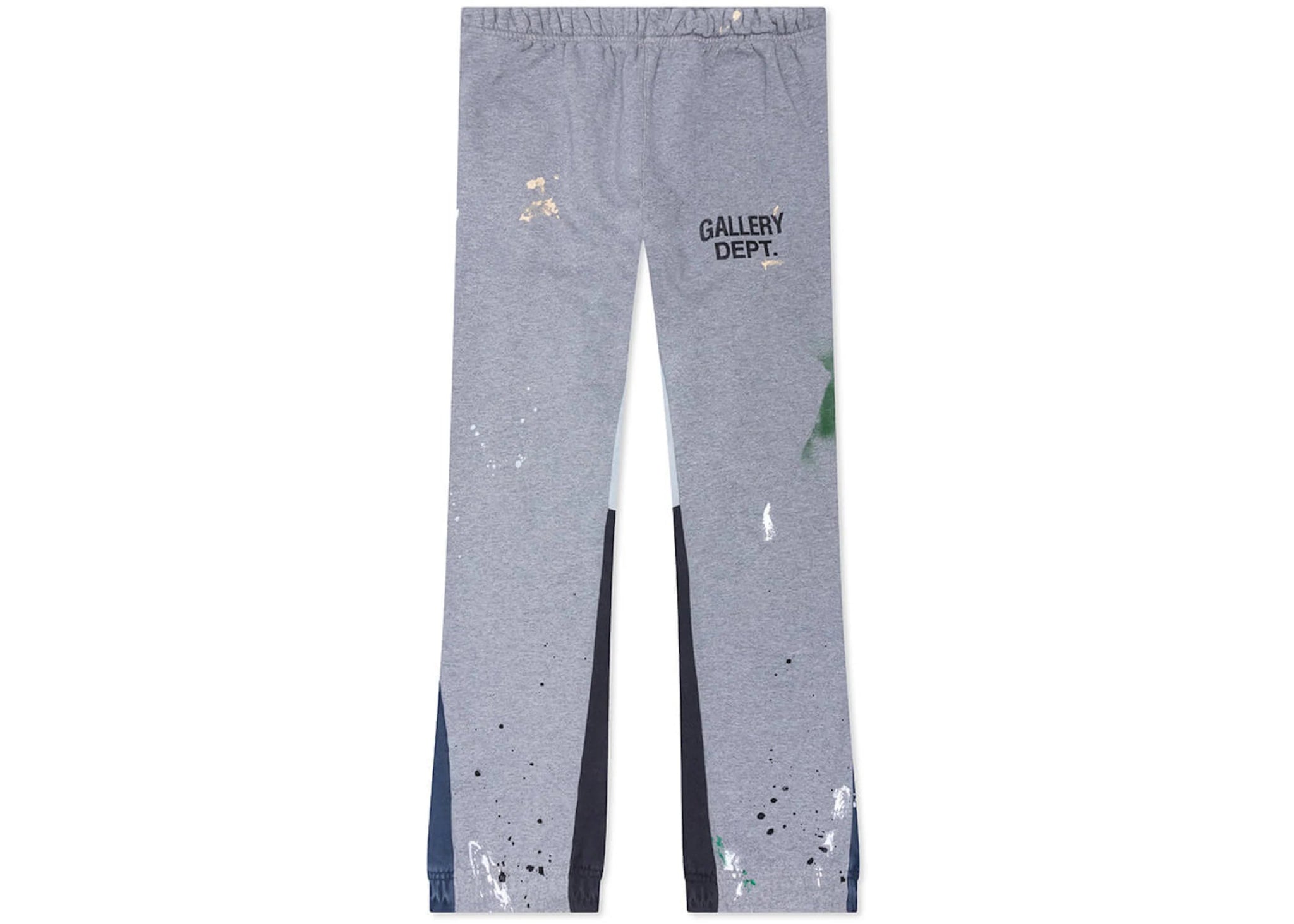 Gallery Dept. Painted Flare Sweat Pants Heather Grey - Sweatpants - Gallery Dept.