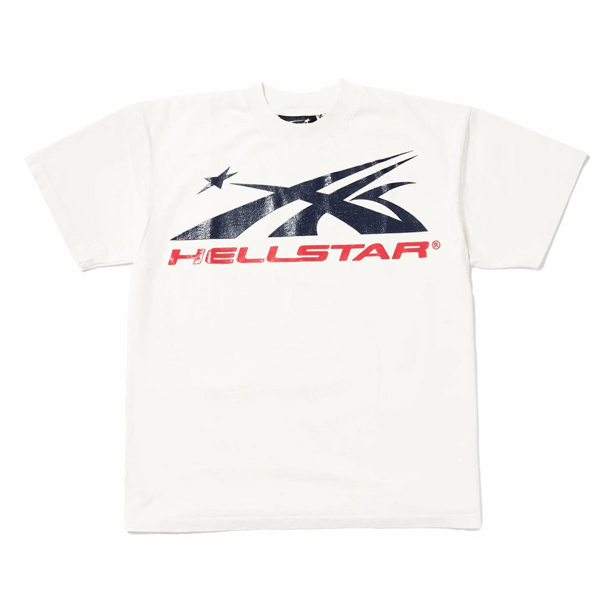 Hellstar Sport Logo Gel T-shirt White - T-shirt - Hellstar