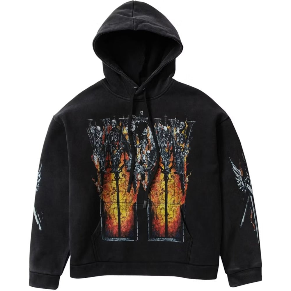 Who Decides War Black Ember Chapel Hoodie - Hoodie - Who Decides War