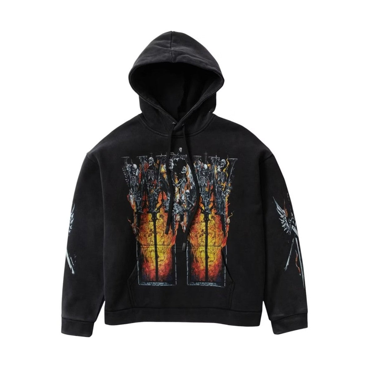 Who Decides War Black Ember Chapel Hoodie - Hoodie - Who Decides War