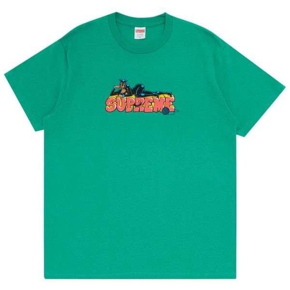 Supreme Catwoman Tee 'Green' - T-shirt - Supreme